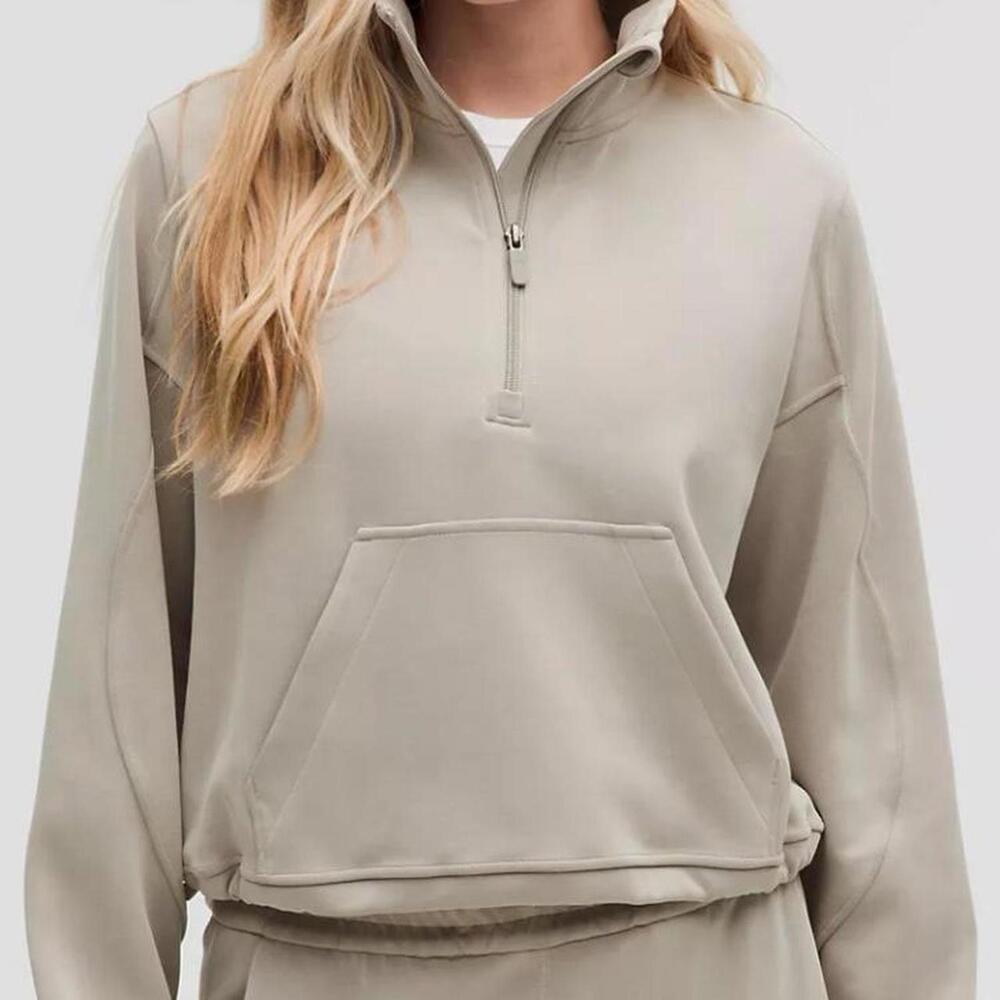 Lululemon Brushed Softstreme  Half Zip